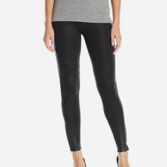 David Lerner New York black Vegan Leather Legging - Picture 4 of 6